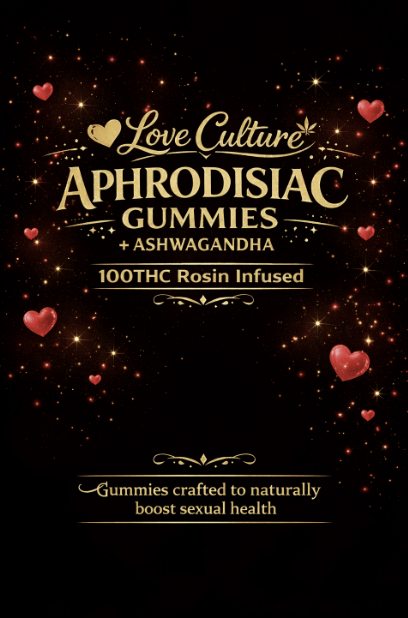 Aphrodisiac Gummy + Ashwagandha Rosin | Gummies | 10pk/100mg