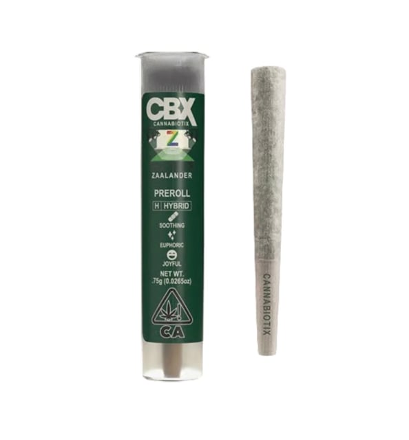 CBX - Zaalander - .75g Pre-Roll