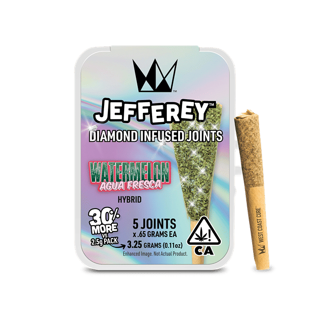 Watermelon Agua Fresca | .65g x 5pk Jefferey Infused Joints