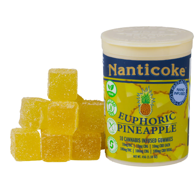 Pineapple | Gummy | 100mg 10pk
