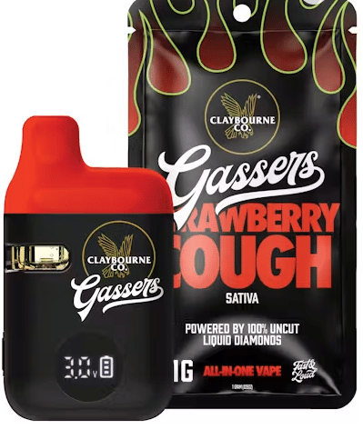 Strawberry Cough- Liquid Diamonds All-In-One (1000mg)