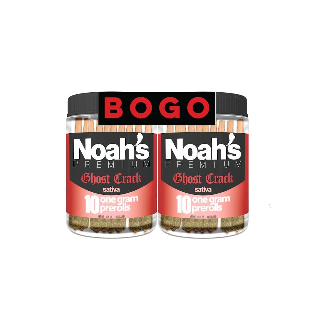 Noah's Premiums — Ghost Crack BOGO - 1g Prerolls(20pk)