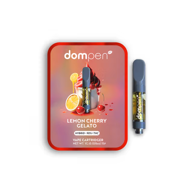 LEMON CHERRY GELATO VAPE | DOMPEN