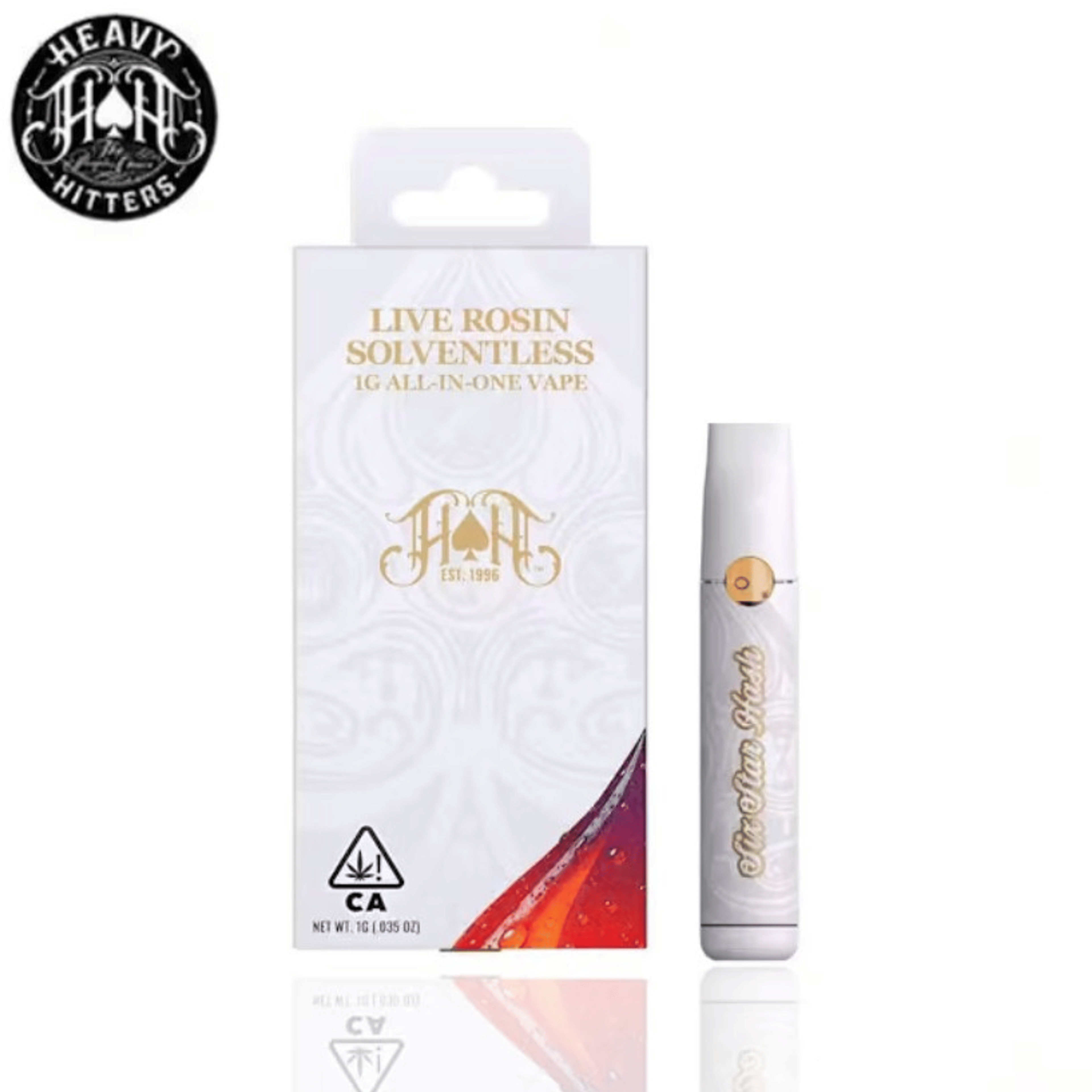 Heavy Hitters AIO - Banana Punch - Live Rosin Vape - 1g - Heavy Hitters - BP - Rosin AIO - 1g - $69.99 - Disposable Vapes