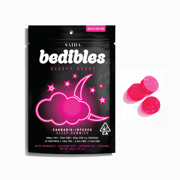 Saida — Sleepy Berry 4:1:1 THC/CBN/CBD - 100mg