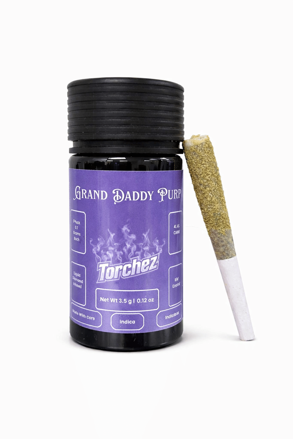 Grand Daddy Purp | Tripple Infused Pre-Rolls | 5pk