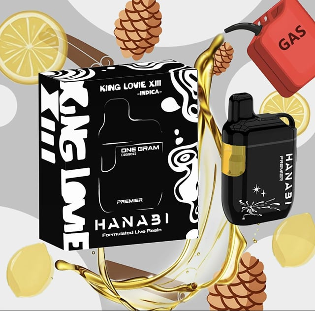 Hanabi Premier 1g All in One King Louie Xlll