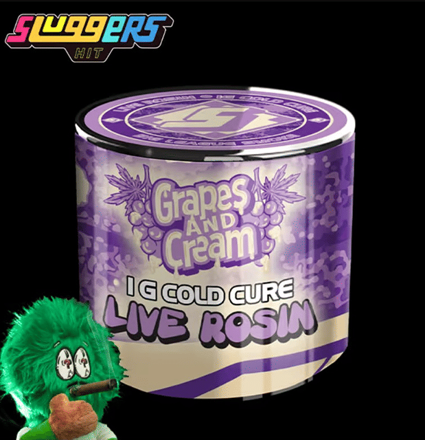Sluggers - Grapes & Cream - Cold Cure Rosin - 1g
