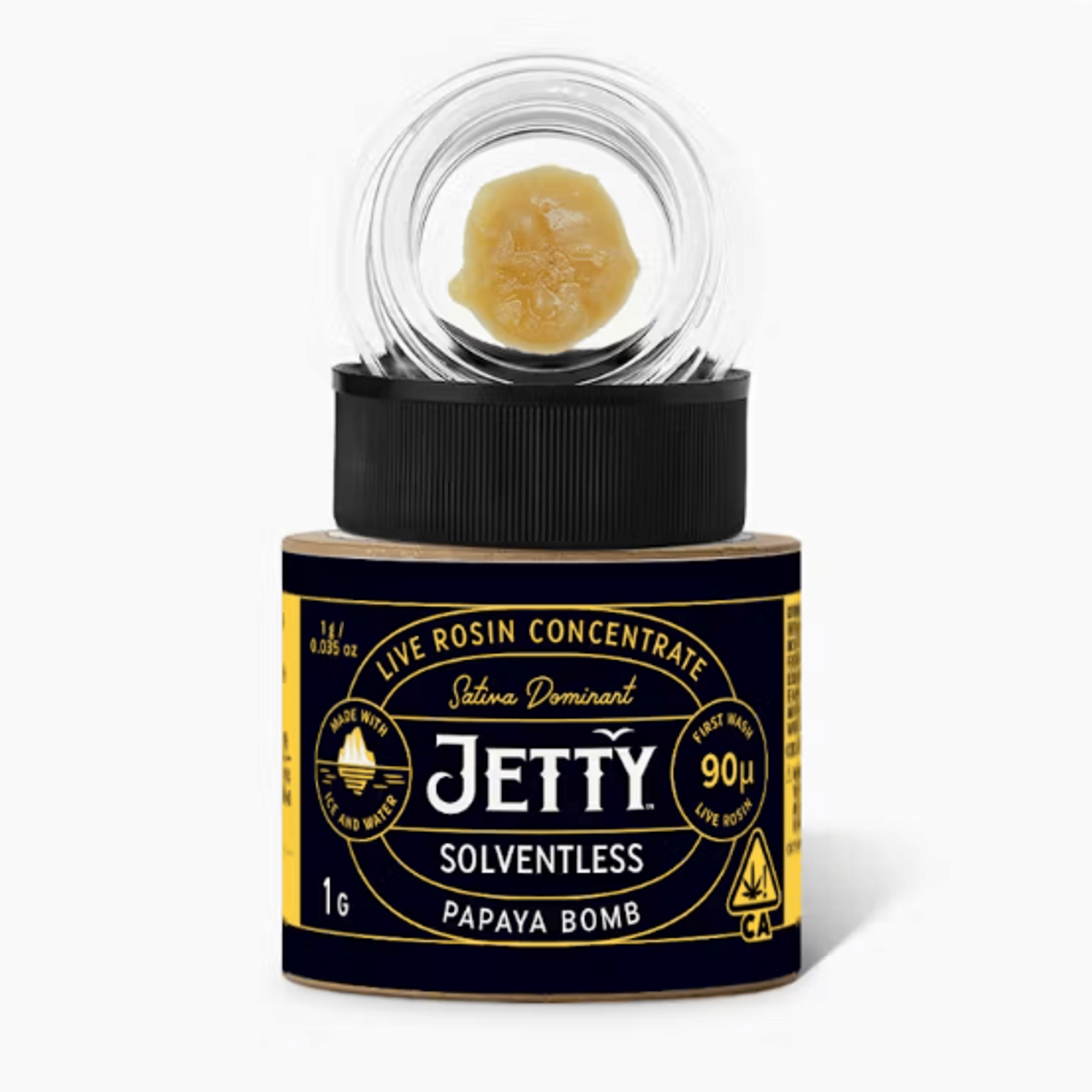 Jetty - Papaya Bomb - Live Rosin - 1g - Jetty Extracts - PB - OCal Rosin - 1g - $39.99 - Concentrates
