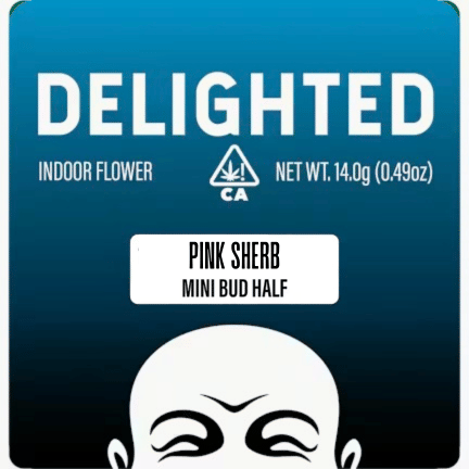 Pink Sherb - 14G Indoor Flower (Minis)