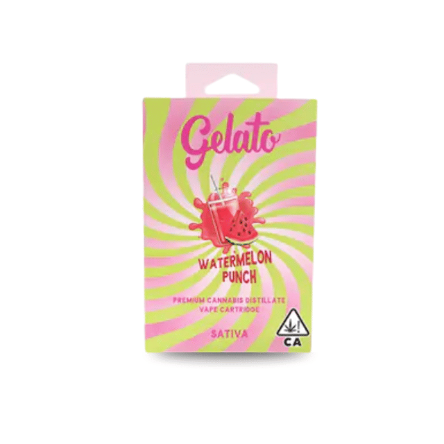 Gelato Flavor | 1g - Watermelon Punch - Cartridge - Sativa