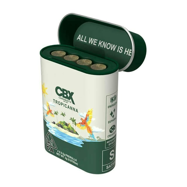 CBX - Tropicanna - 2g Pre-Roll Tin
