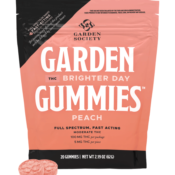 Peach Gummies- 100mg 20pk