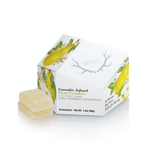 Pear 1:1 CBG | 100mg Gummies