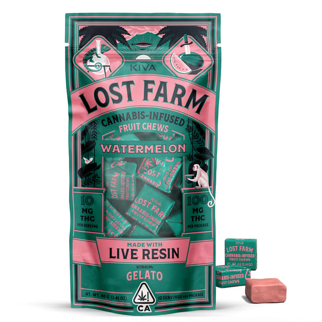 Kiva: Watermelon X Gelato - Lost Farm Chews