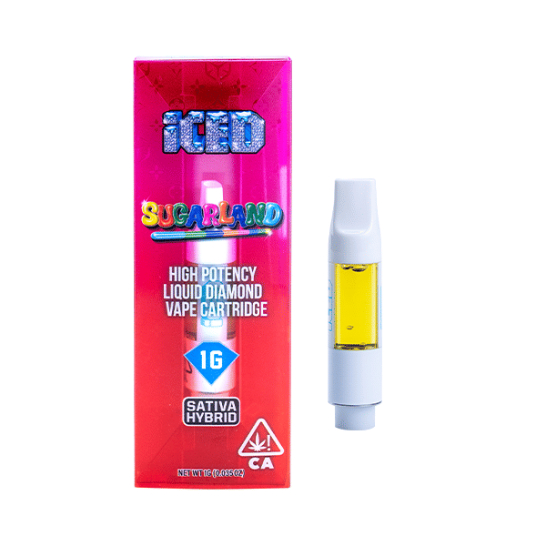ICED: 1g Sugarland Cart Sativa