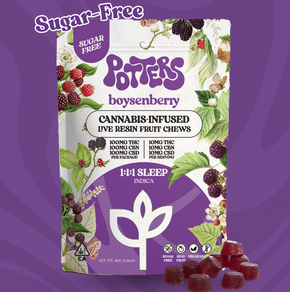 Potters — Free Fruit Chew