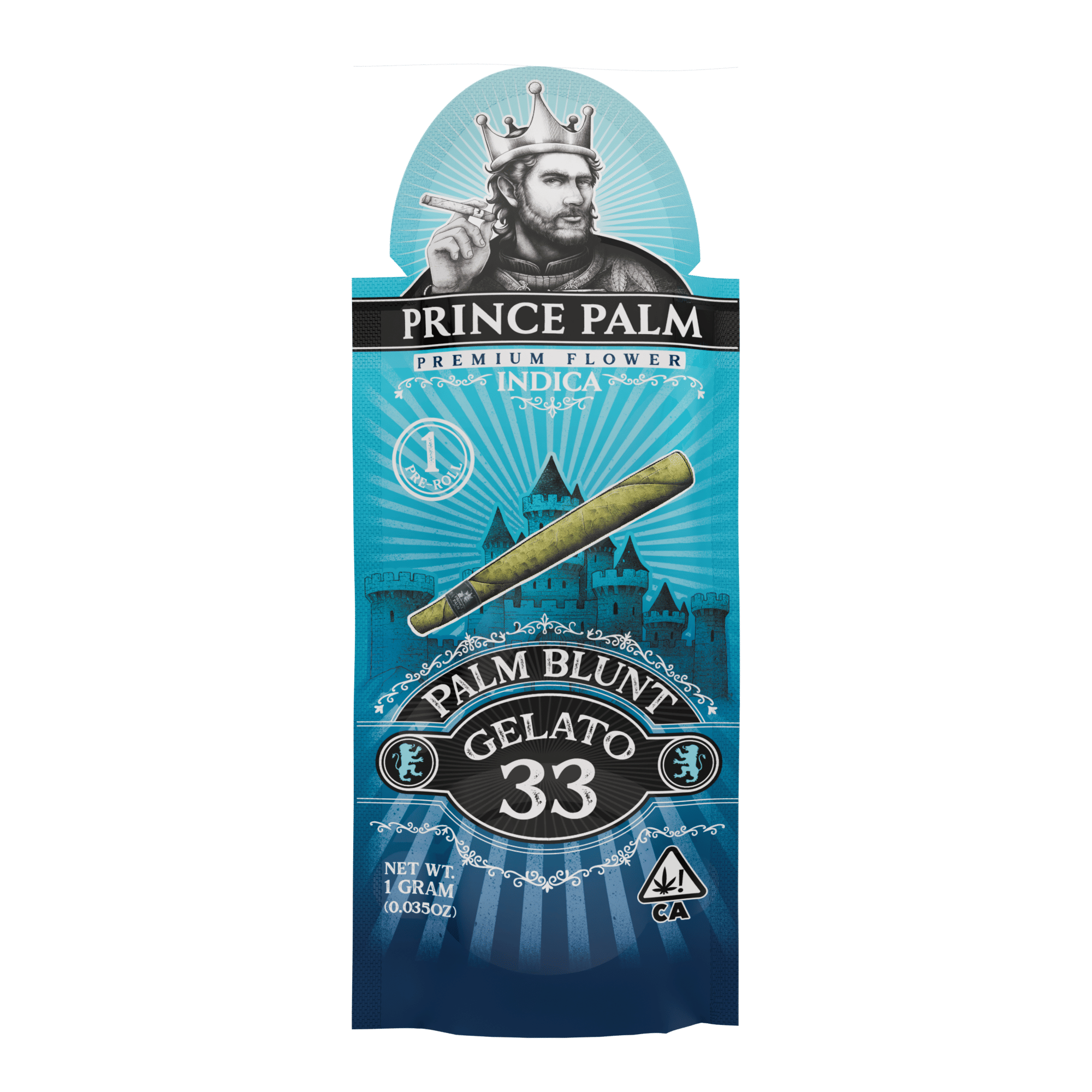 Prince Palm: Gelato 33 - Palm Leaf Blunt-like Cone