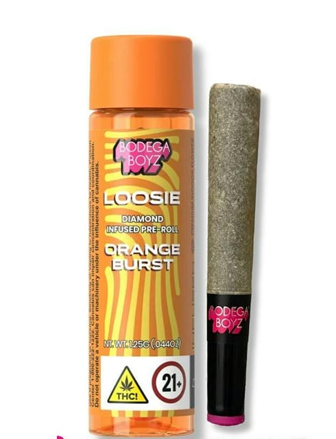 Orange Burst - Loosies - Diamond Infused Joint - 1.25g