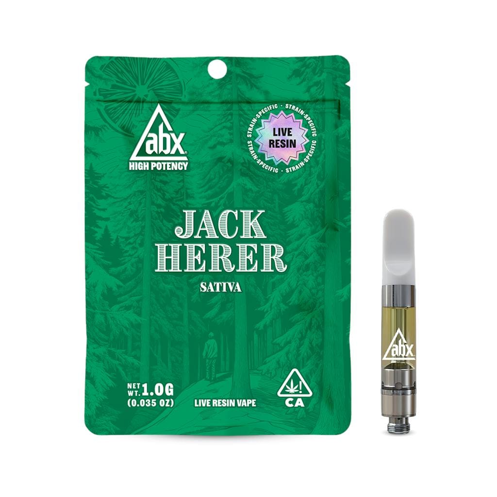 Jack Herer - 1g Live Resin Cartridge - Absolute Extracts (ABX