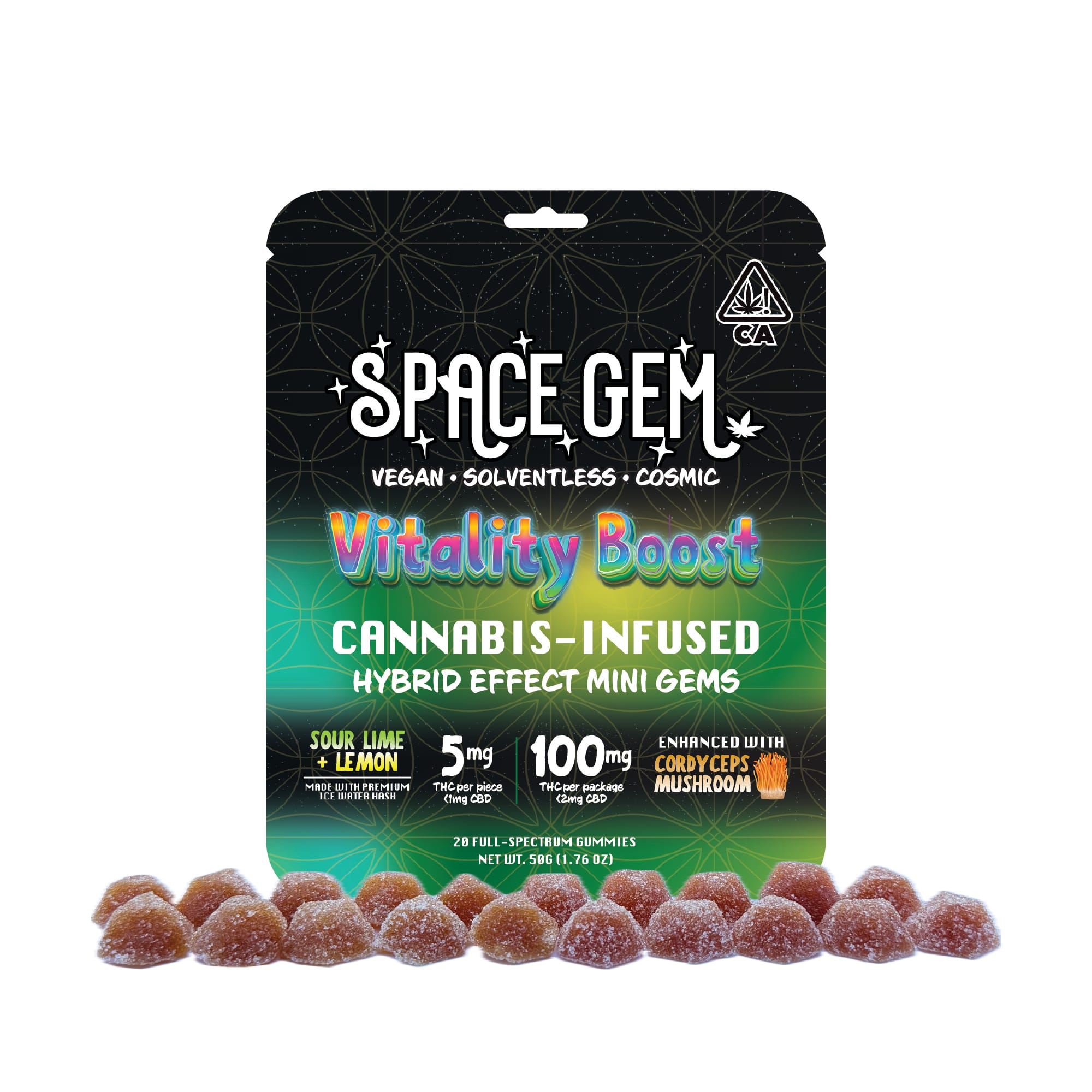 Space Gem — Vitality Boost Gummy - 100mg 20pk