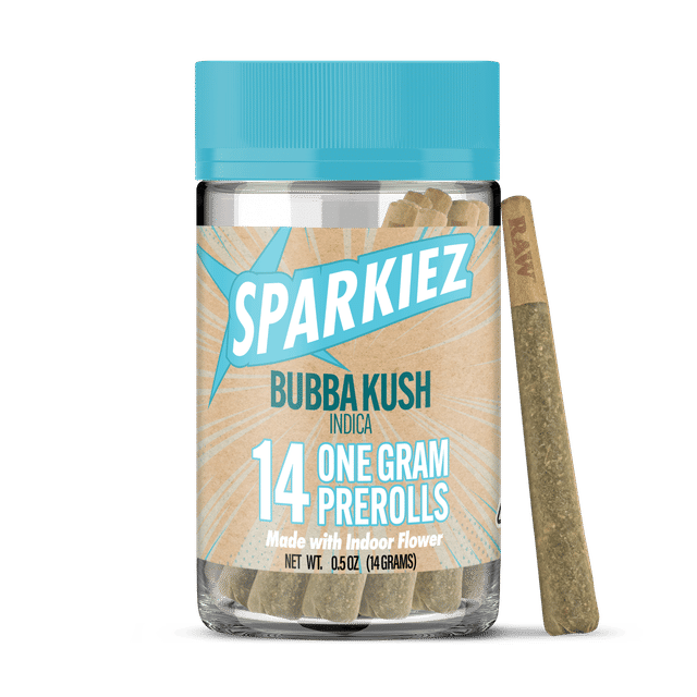 Bubba Kush | Pre-rolls | 14pk | 1g each |