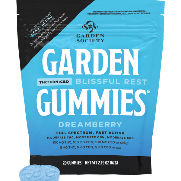Dreamberry Gummies- (1:1:1 THC:CBN:CBD Ratio)100mg 20pk