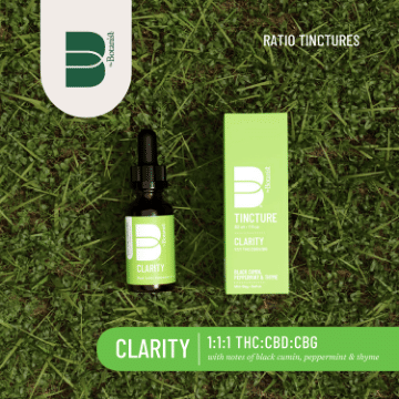 Clarity | 1:1:1 THC: CBD: CBG | Tincture