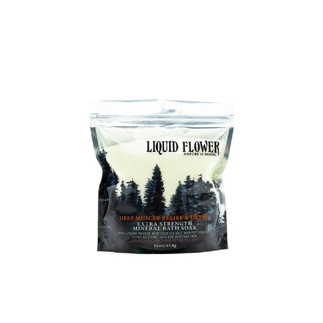 Deep Muscle Relief & Detox Extra Strength Mineral Bath Salts | 16 oz