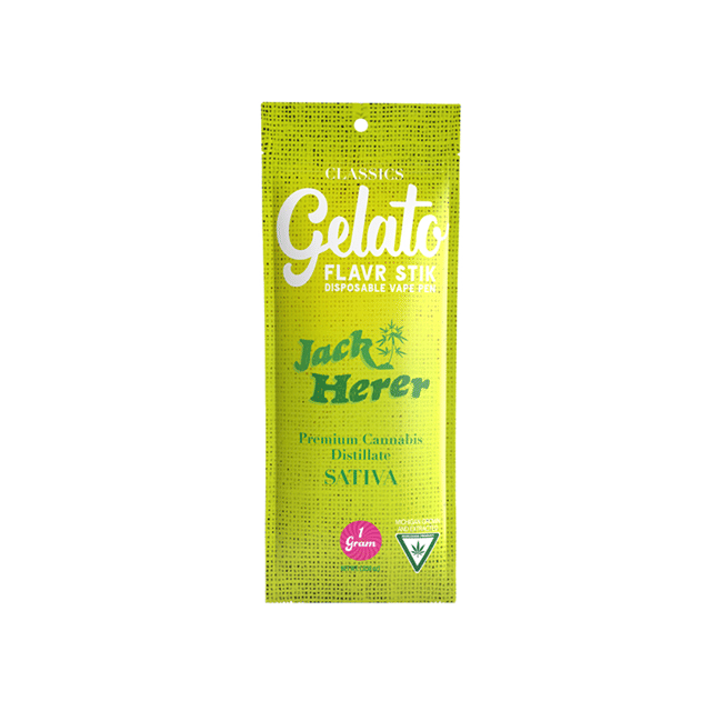 Gelato AIO | 1g - Jack Herer - Disposable - Sativa