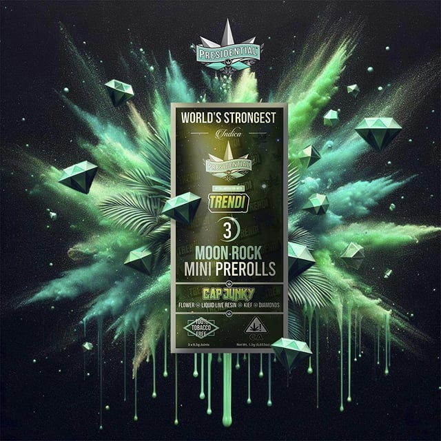 Presidential .7gx3pk Mini Preroll Cap Junky