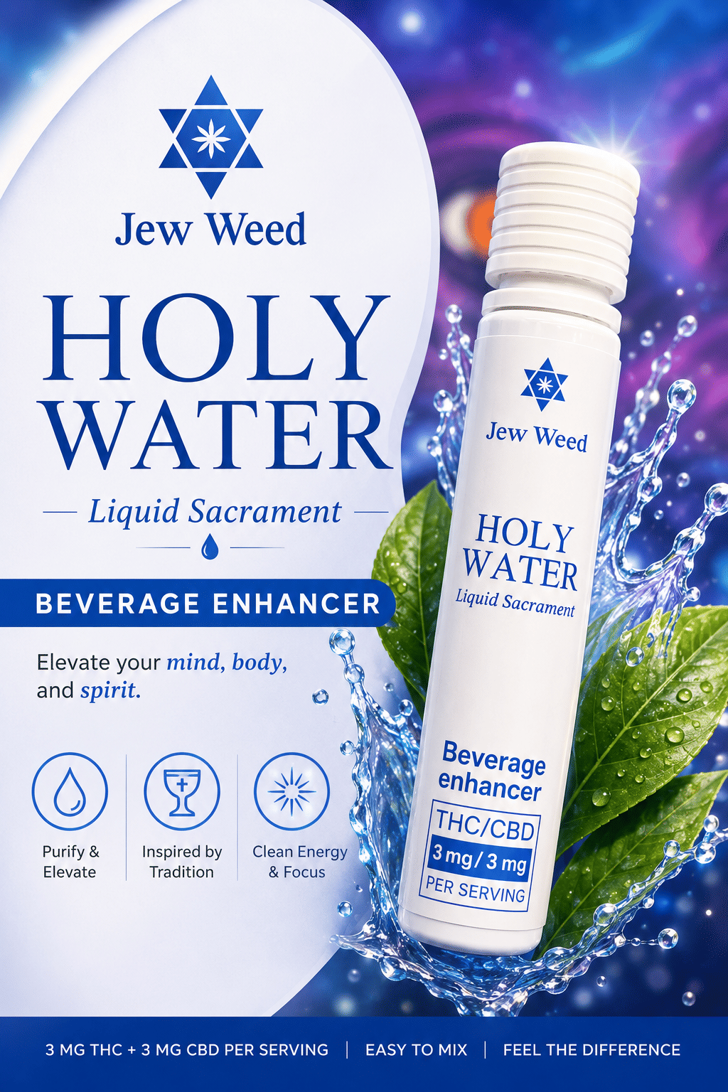 Jew Weed Holy Water