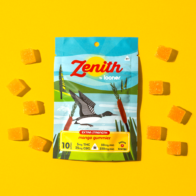 Zenith - 5mg Hemp THC / 25mg CBG Gummies - 10pk