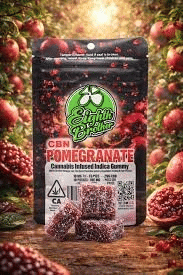 Eighth Brother: Pomegranate - 100 mg CBN Gummies Edible