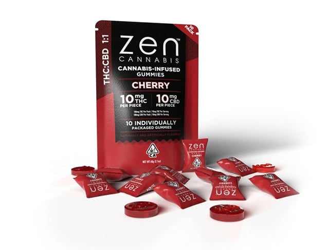 Zen Gummies - Cherry 1:1 100mg