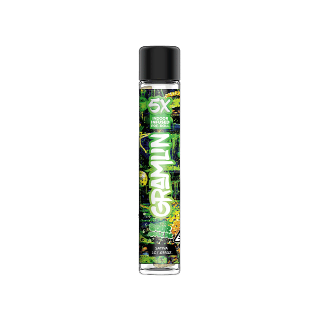 Sour Apple Pie 5x Infused 1g Preroll