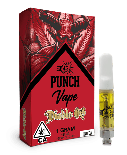 Punch | Diablo OG | Indica | 510 Distillate Cart | 1g