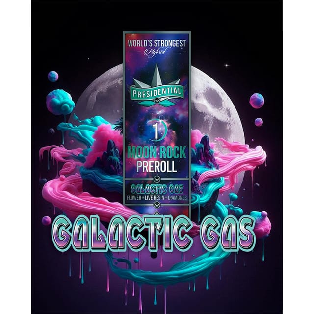 Presidential: Galactic Gas - 1g Moon Rocks Pre Roll