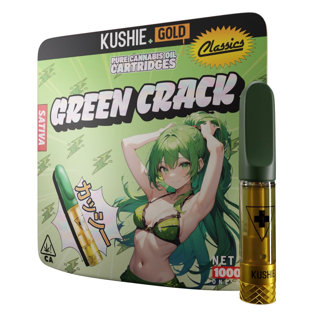 Kushie — Green Crack - 1g Cartridge