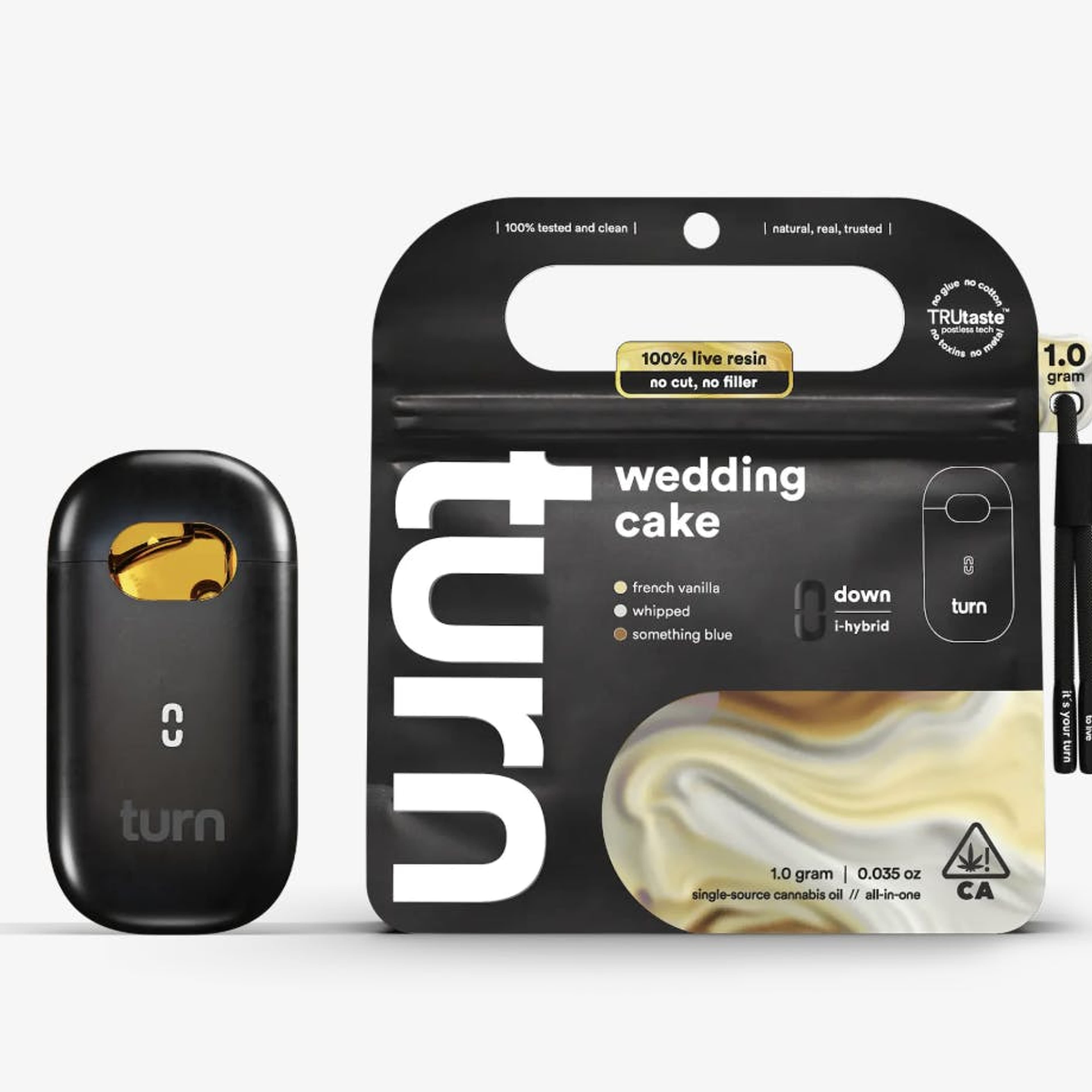 Turn Down LR TurnOne | 1g - Wedding Cake - AIO - Turn - - $37 - All-In-Ones