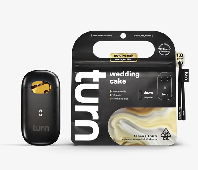 Turn Down LR TurnOne | 1g - Wedding Cake - AIO