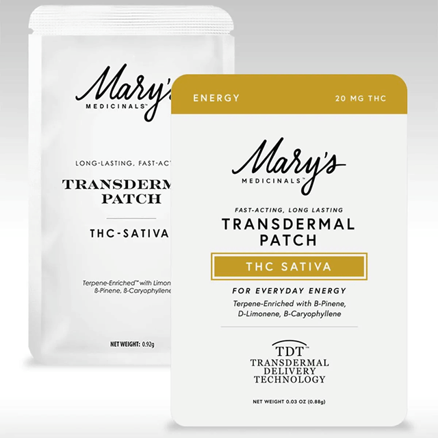Transdermal Patch 20mg - Energy Sativa