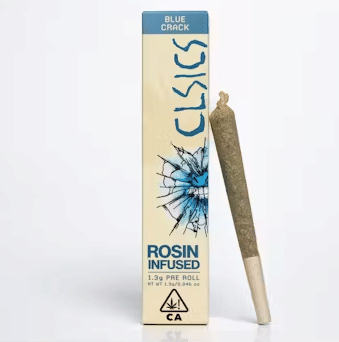 CLSICS - Blue Crack Preroll 1.3g Rosin Infused