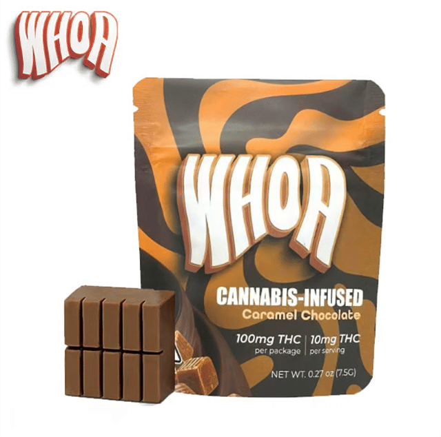 WHOA - Caramel Chocolate Bite - 100mg