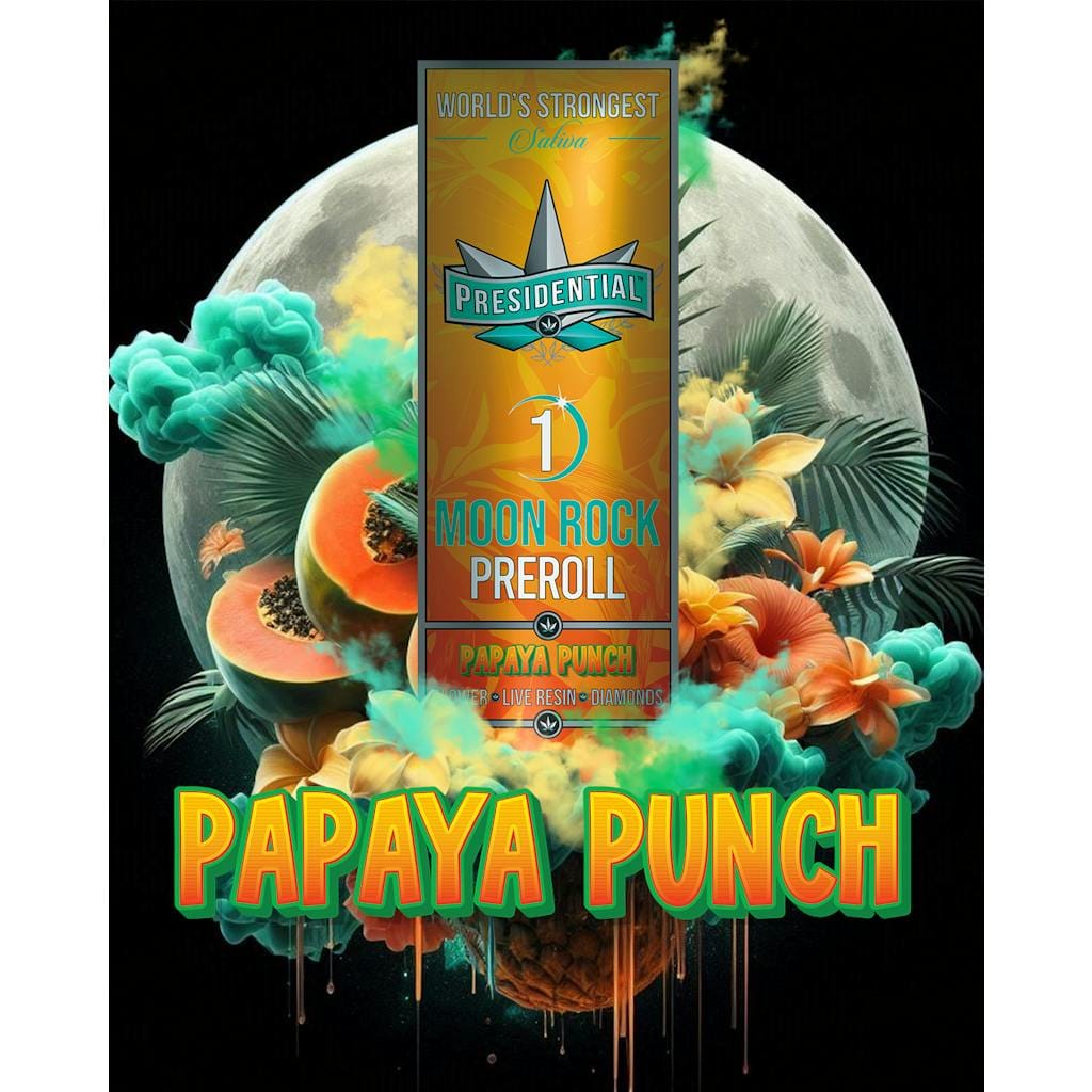 Presidential — Papaya Punch - 1g Moon Rocks Pre Roll