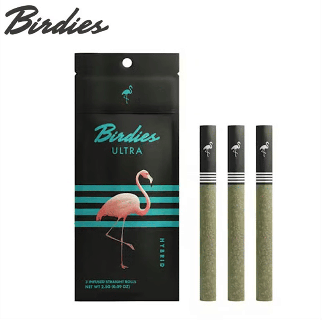 Birdies - Ultra Hybrid - Infused Pre-Roll 3pk - 2.5g