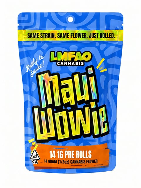 LMFAO 14pk 1g Preroll - Maui Wowie