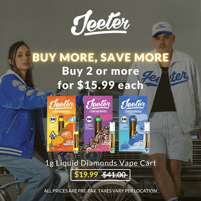 ⚡️ASHE x JEETER BUY MORE, SAVE MORE - 2 FOR $31.99⚡️