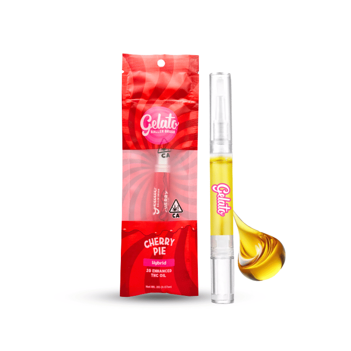 Gelato Extract | 2g - Cherry Pie - Baller Brush - Hybrid - Gelato -  - $15.31 - Concentrates