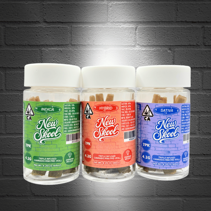 New Skool | .6gx7pk - Super Lemon Haze - Infused Pre-Rolls - New Skool -  - $22 - Pre-Rolls